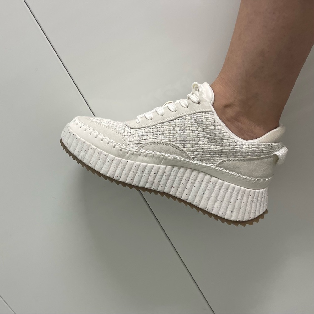 🔥 “TWEED” PLATFORM SNEAKERS - Picture 8 of 11
